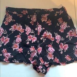 Forever 21 Floral Print Shorts